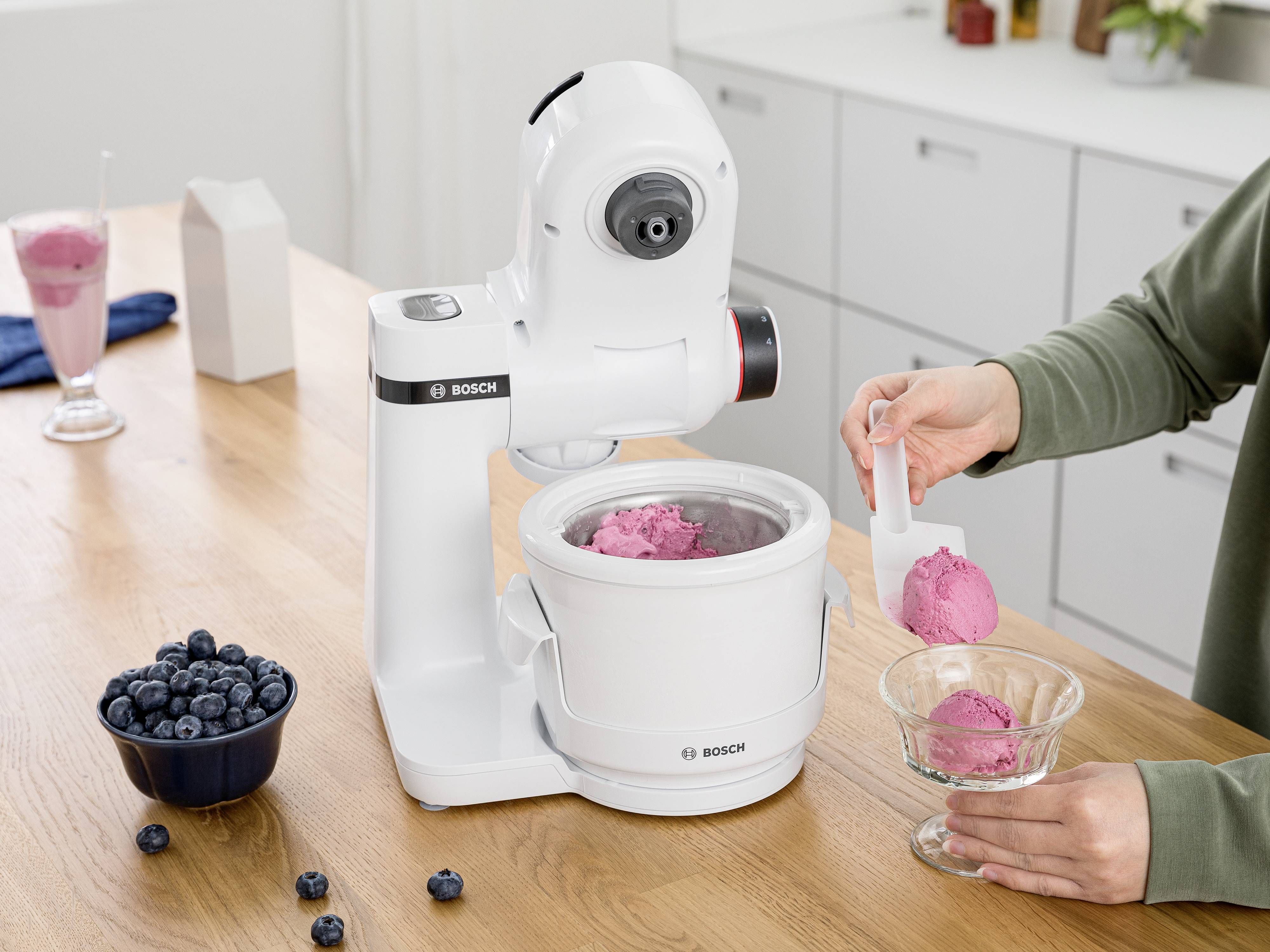 Bosch Haushalt MUZS2EB Eismaschine Weiß