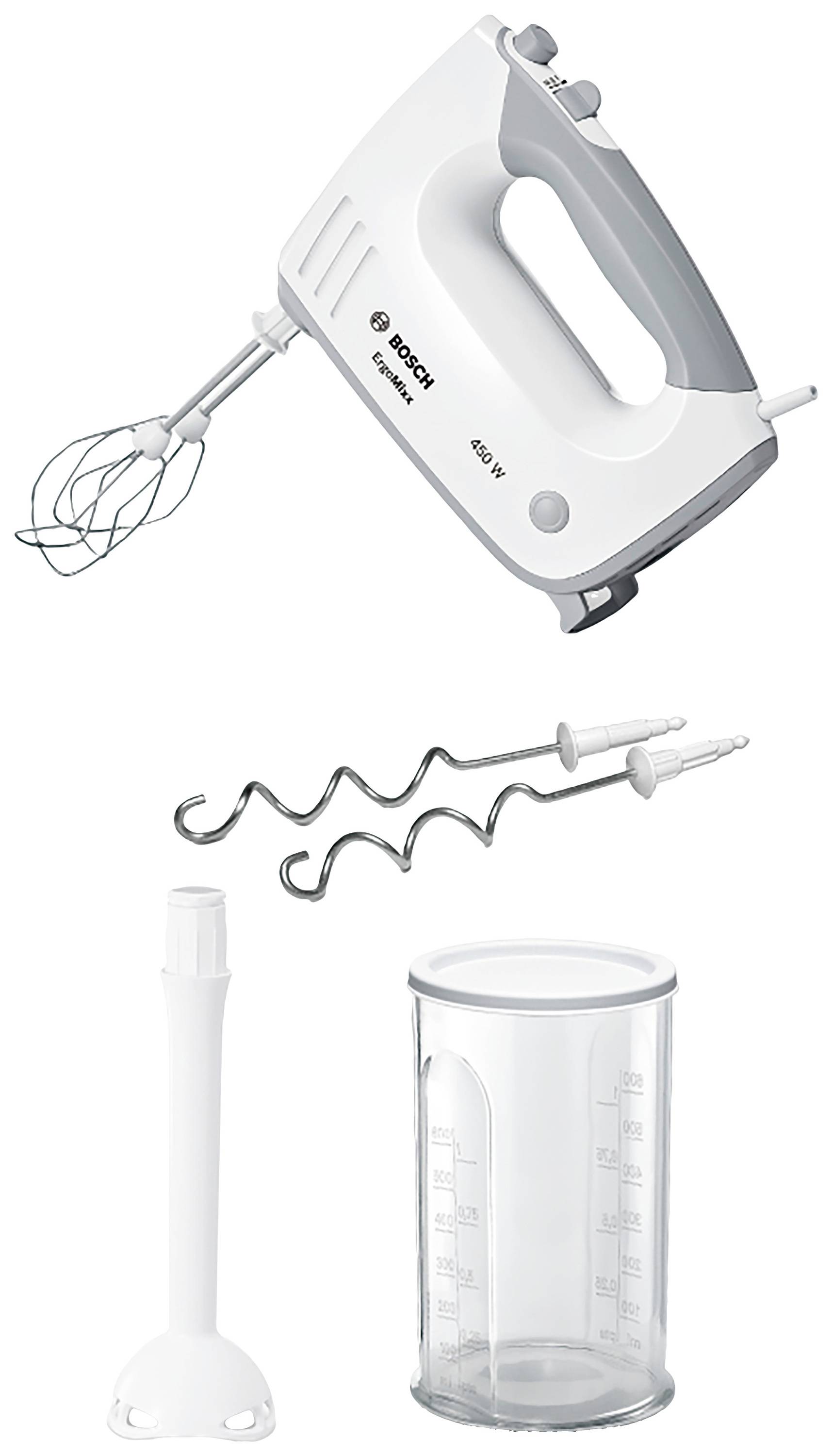 Bosch Haushalt MFQ36440 Handmixer 450 W Weiß