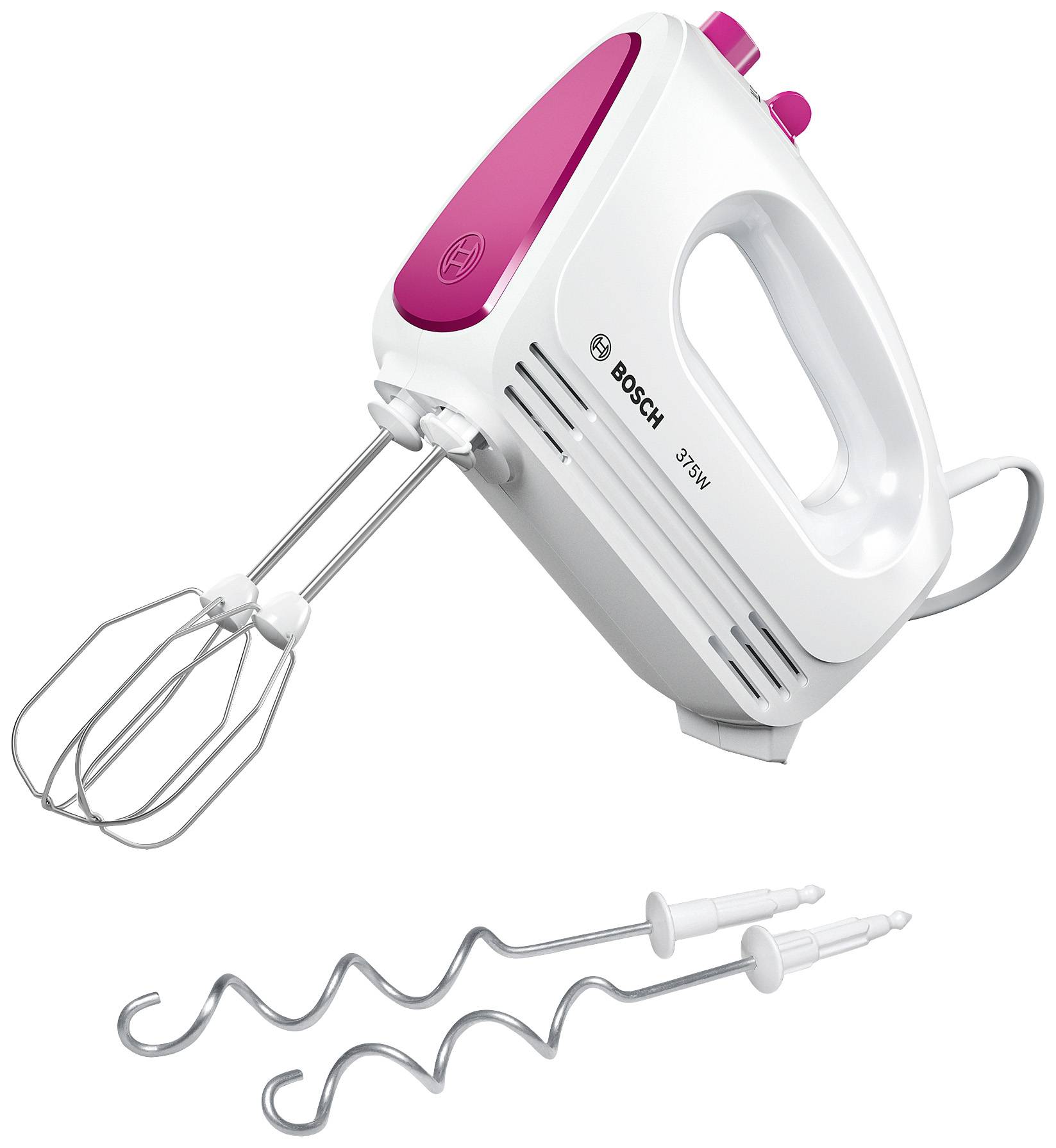 Bosch Haushalt MFQ2210P Handmixer 375 W Weiß, Pink