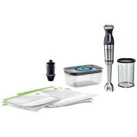 Bosch Haushalt MS8CM61V1 Stabmixer 1000W Edelstahl, Schwarz Bosch Haushalt MS8CM61V1 Stabmixer 1000W Edelstahl, Schwarz