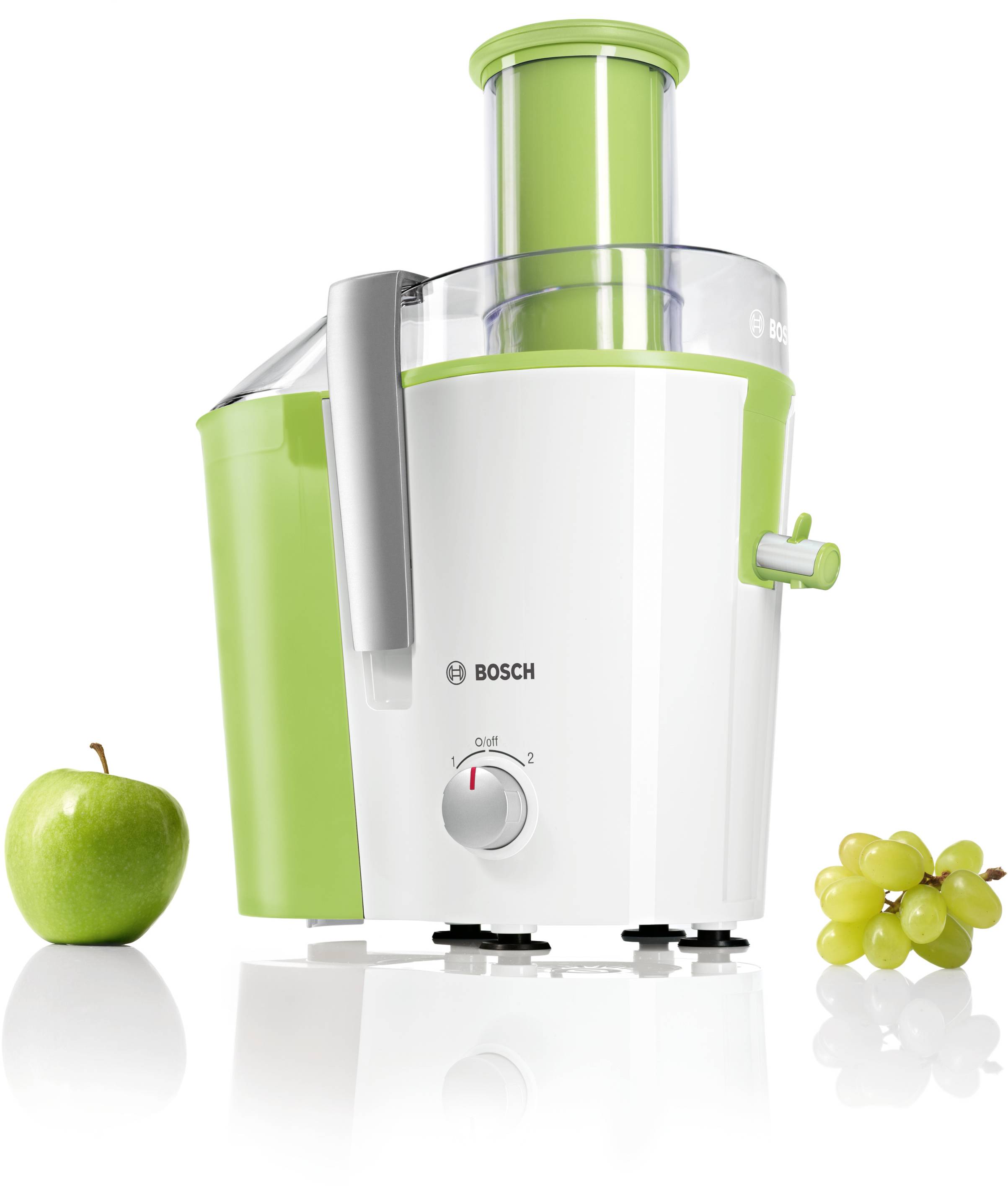 Bosch Haushalt Entsafter MES25G0 700 W Weiß, Grün