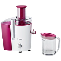 Bosch Haushalt Entsafter MES25C0 700W Weiß, Weinrot Bosch Haushalt Entsafter MES25C0 700W Weiß, Weinrot