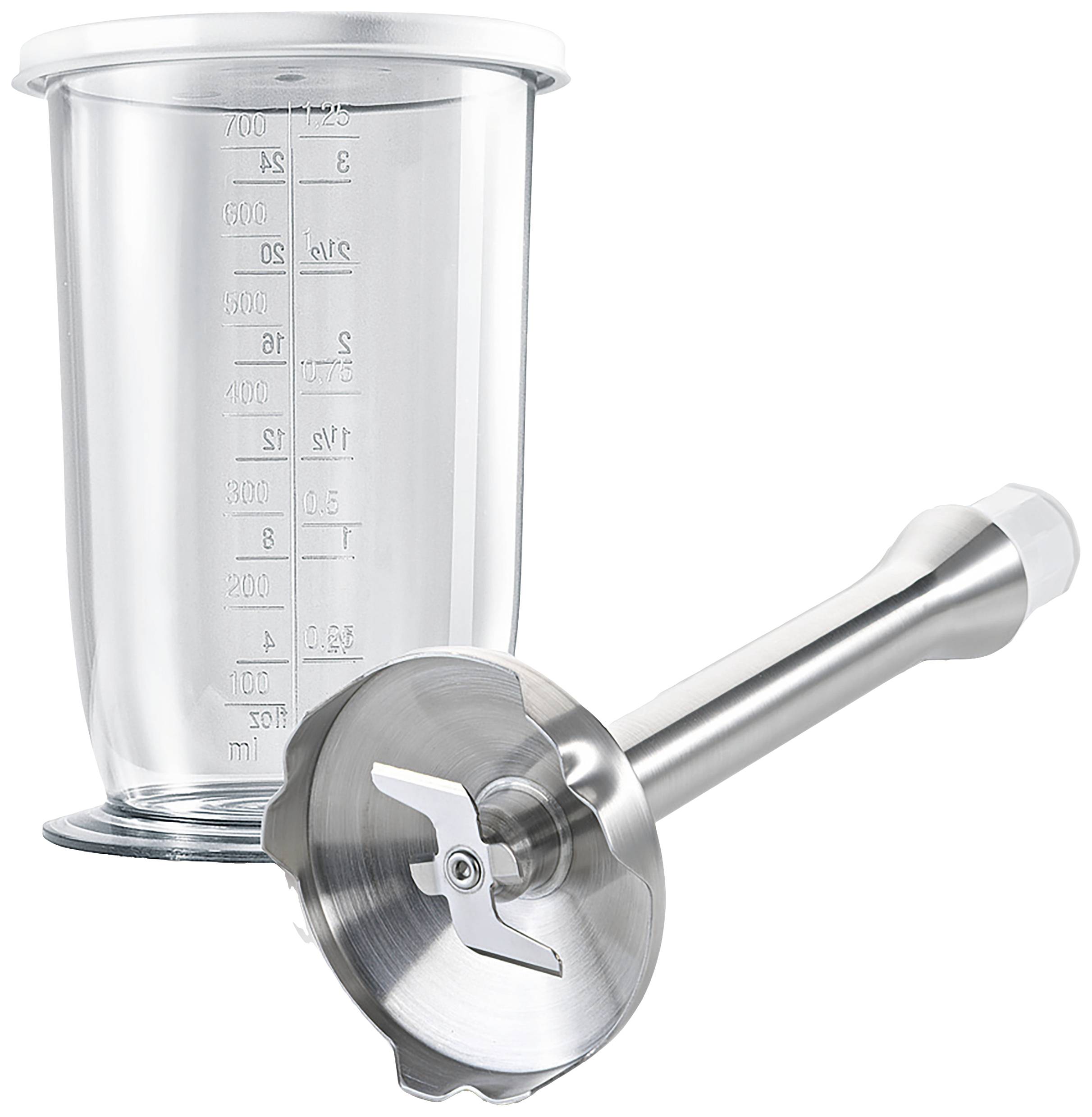 Bosch Haushalt MFZ4060 Mixbecher Transparent, Edelstahl