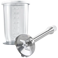 Bosch Haushalt MFZ4060 Mixbecher Transparent, Edelstahl Bosch Haushalt MFZ4060 Mixbecher Transparent, Edelstahl