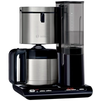 Bosch Haushalt TKA8A683 Kaffeemaschine Edelstahl, Schwarz Fassungsvermögen Tassen=8 Isolierkanne Bosch Haushalt TKA8A683 Kaffeemaschine Edelstahl, Schwarz Fassungsvermögen Tassen=8 Isolierkanne