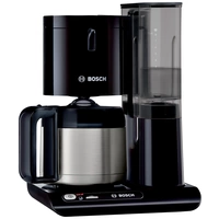 Bosch Haushalt TKA8A053 Kaffeemaschine Schwarz, Edelstahl Fassungsvermögen Tassen=8 Isolierkanne Bosch Haushalt TKA8A053 Kaffeemaschine Schwarz, Edelstahl Fassungsvermögen Tassen=8 Isolierkanne