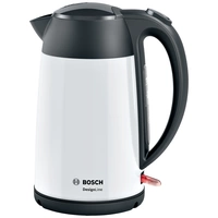 Bosch Haushalt TWK3P421 Wasserkocher Weiß, Schwarz Fassungsvermögen: 1.7l Bosch Haushalt TWK3P421 Wasserkocher Weiß, Schwarz Fassungsvermögen: 1.7l