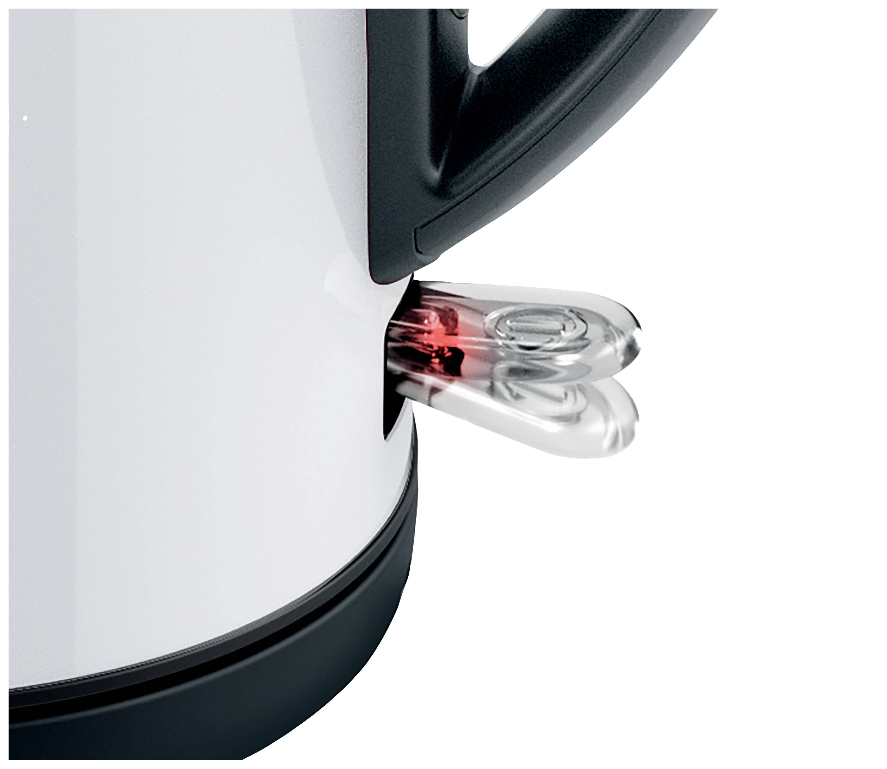 Bosch Haushalt TWK3P421 Wasserkocher Weiß, Schwarz Fassungsvermögen: 1.7l