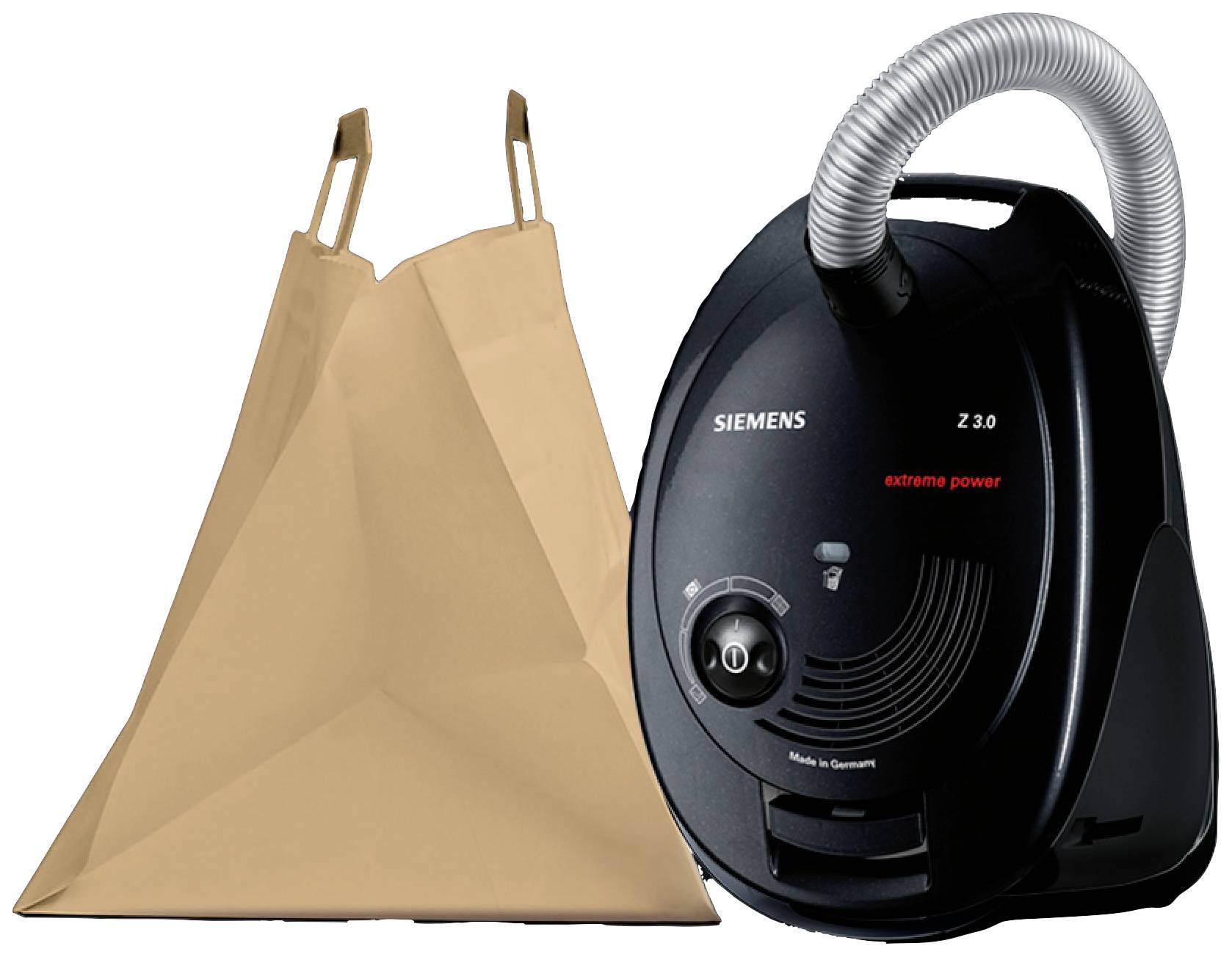 Siemens Hausgeräte VSZ3XTRM11 Staubsauger mit Beutel