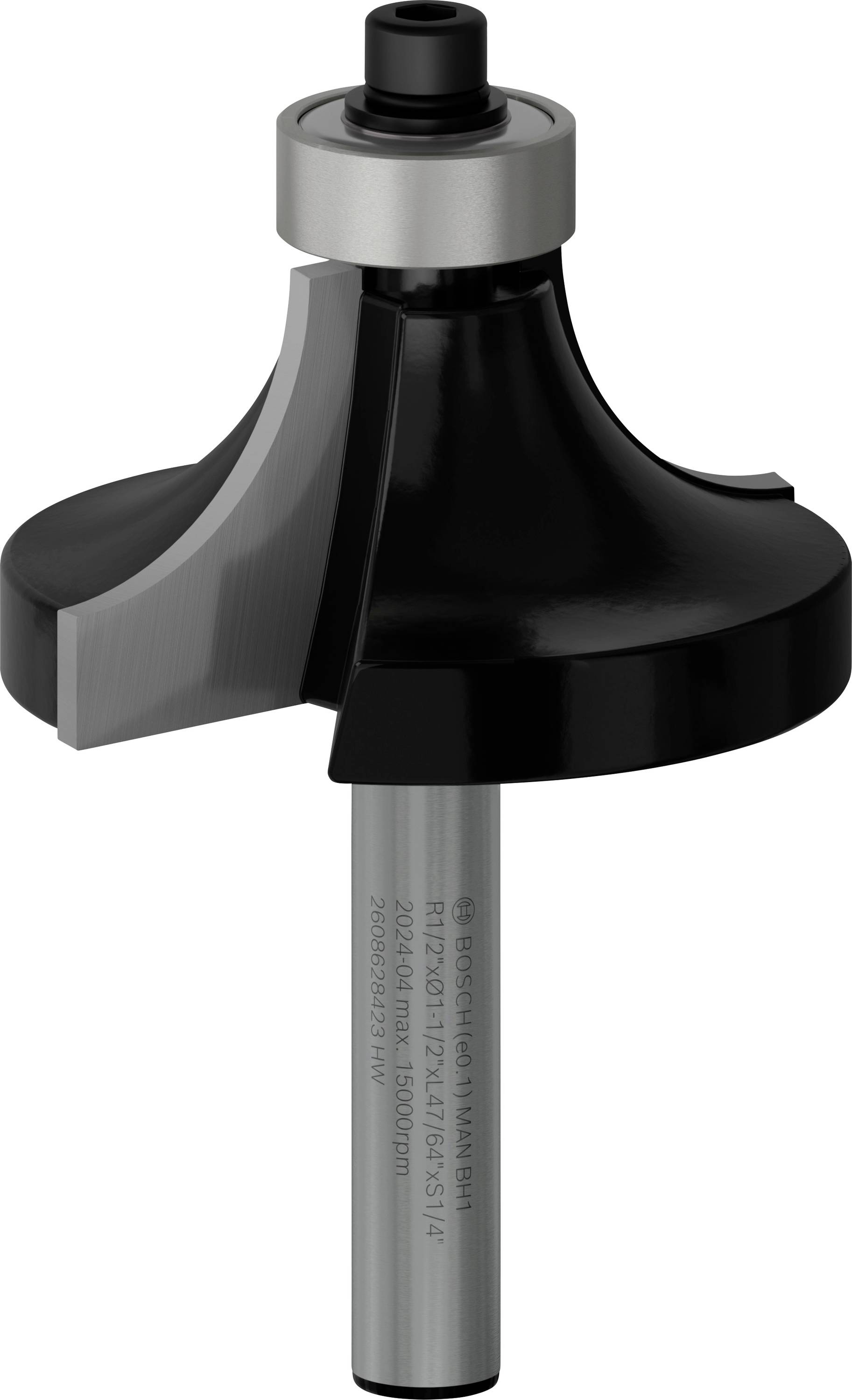 Bosch Accessories 2608628423 Abrundfräser Schaftdurchmesser 6.35mm