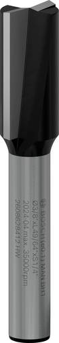 Bosch Accessories 2608628412 Nutfräser Arbeits-Länge 19.60 mm Schaftdurchmesser 6.35 mm 1 Stück