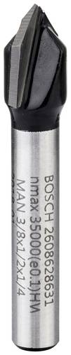 Bosch Accessories 2608628631 Nutfräser Arbeits-Länge 12.40 mm Schaftdurchmesser 6.35 mm 1 Stück