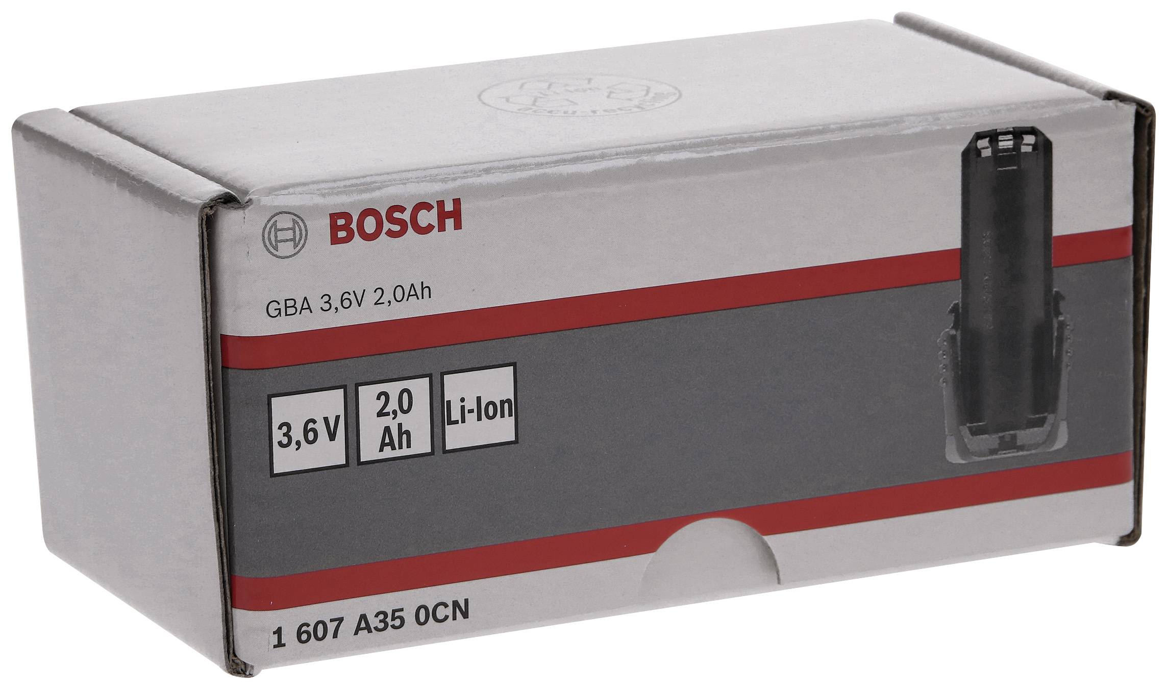Bosch Accessories 1607A350CN Werkzeug-Akku 3.6 V 2.0 Ah Li-Ion