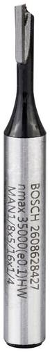 Bosch Accessories 2608628427 Nutfräser Arbeits-Länge 7.70 mm Schaftdurchmesser 6.35 mm 1 Stück