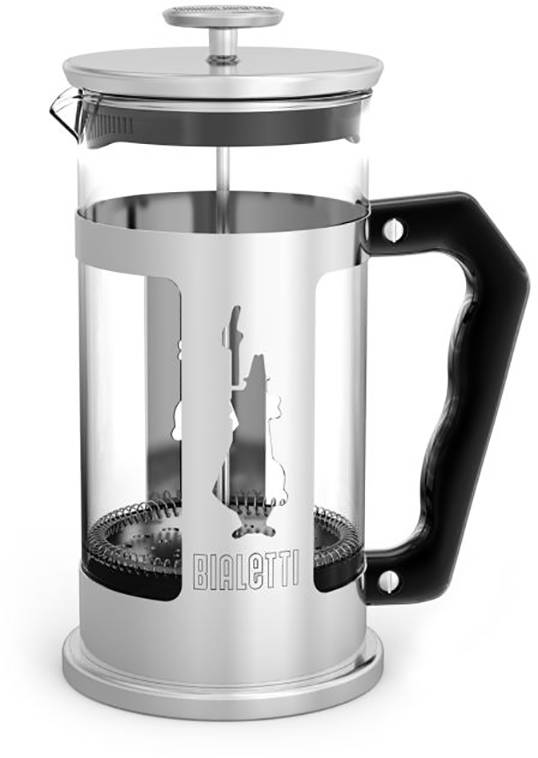 Bialetti Press Preziosa 350 ml Kaffeebereiter Silber