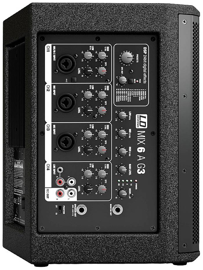 LD Systems MIX 6A G3 Aktiver PA Lautsprecher 16.51cm 6.5 Zoll 70W 1St.