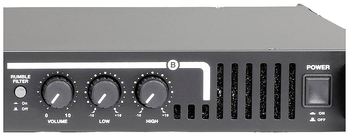 Palmer Musicals Instruments MACHT 402 Stereo-Endstufe RMS Leistung je Kanal an 4 Ohm: 200W