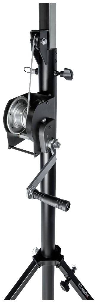 Adam Hall SWU 400 T Lichtstativ inkl. Kurbel, inkl. Traverse Belastbar bis:85kg