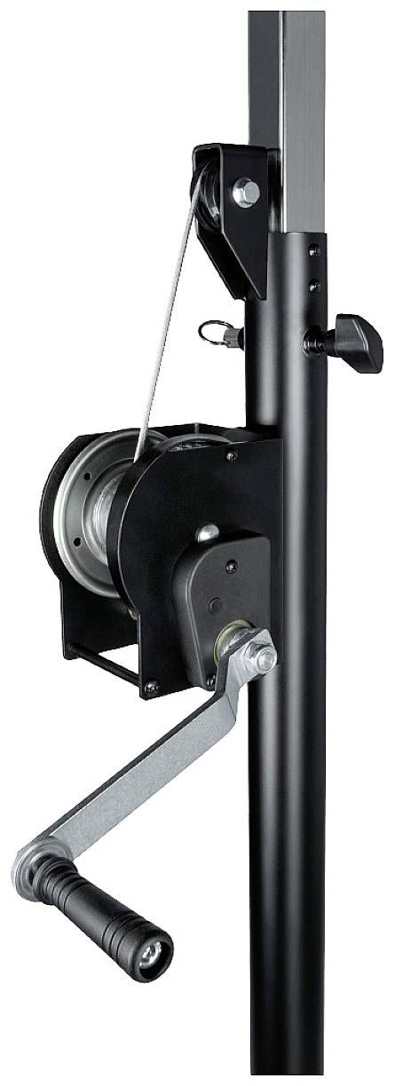 Adam Hall SWU 400 T Lichtstativ inkl. Kurbel, inkl. Traverse Belastbar bis:85kg