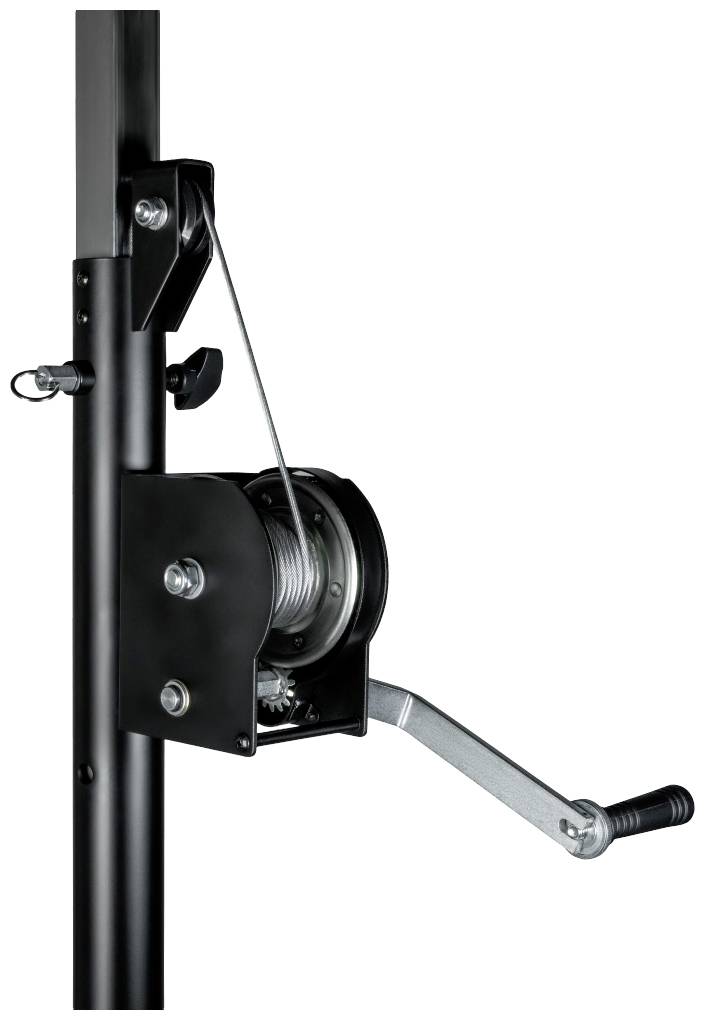 Adam Hall SWU 400 T Lichtstativ inkl. Kurbel, inkl. Traverse Belastbar bis:85kg