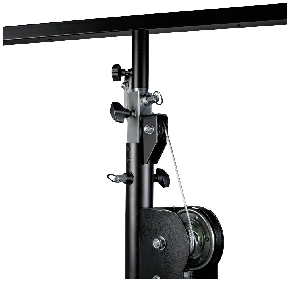 Adam Hall SWU 400 T Lichtstativ inkl. Kurbel, inkl. Traverse Belastbar bis:85kg