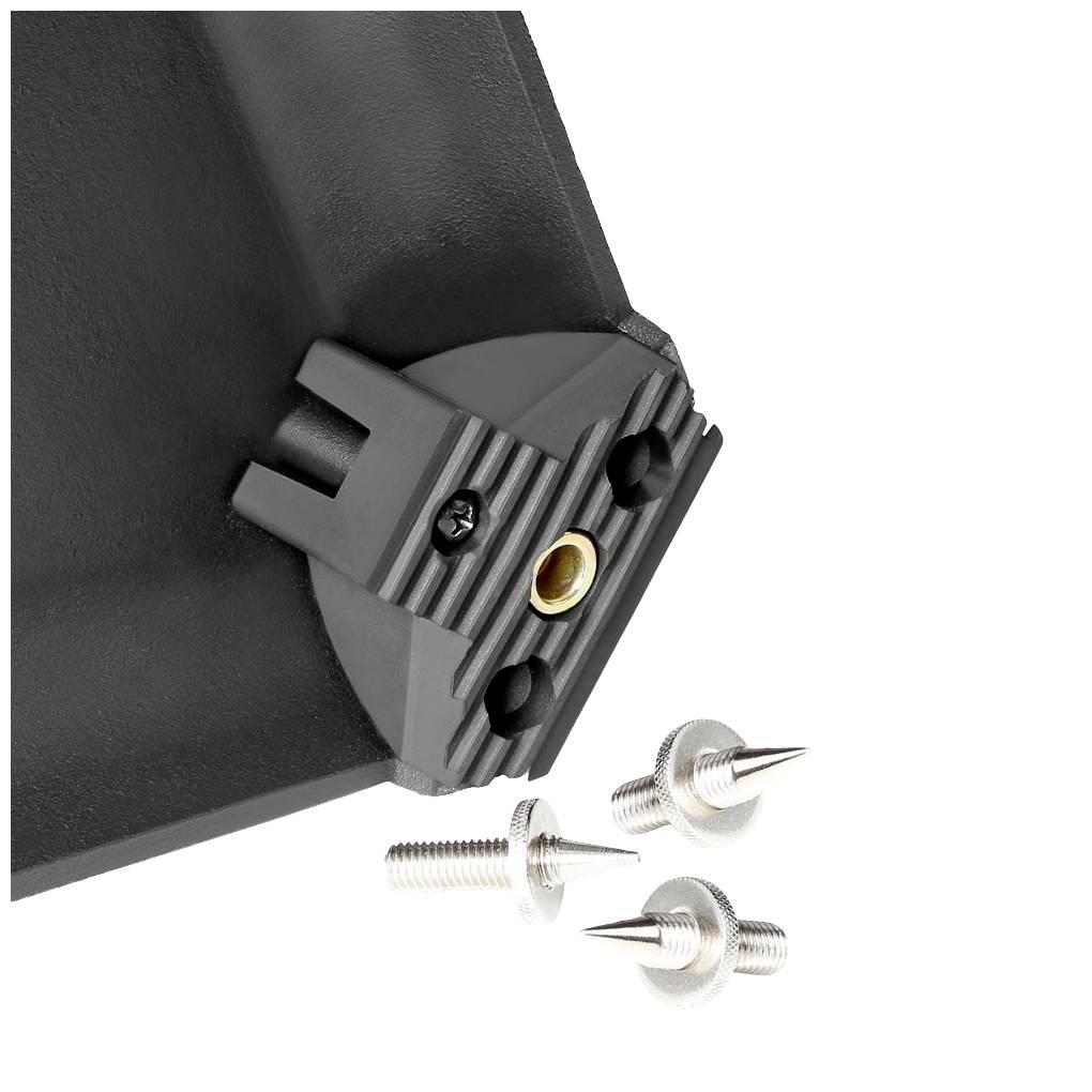 Gravity SP 3202 VT VARI®-TILT Lautsprecher-Ständer Bodenständer, Höhenverstellbar Schwarz 1St.