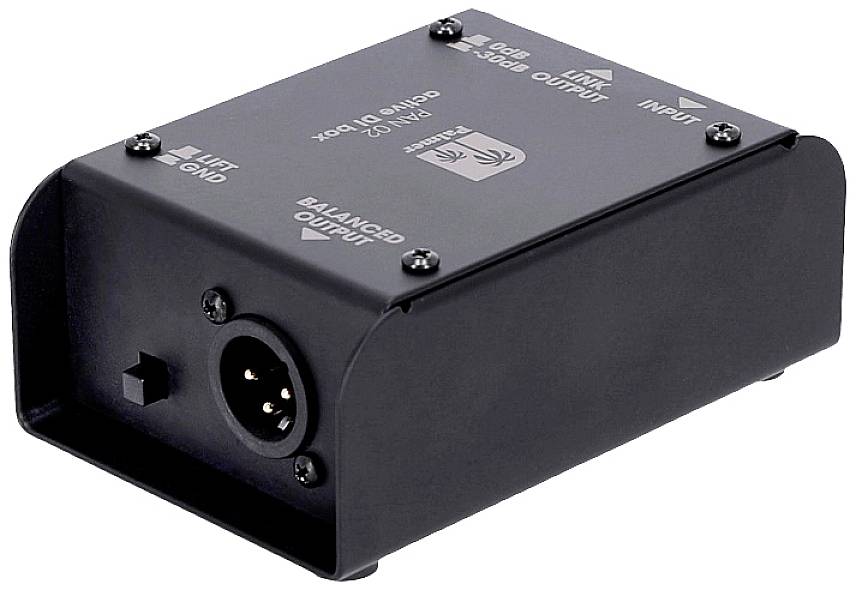 Palmer Musicals Instruments PAN 02 Aktive DI Box 1-Kanal