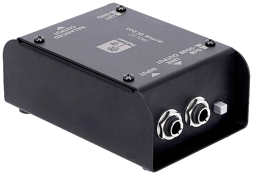 Palmer Musicals Instruments PAN 02 Aktive DI Box 1-Kanal