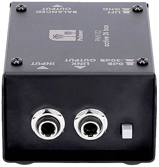 Palmer Musicals Instruments PAN 02 Aktive DI Box 1-Kanal