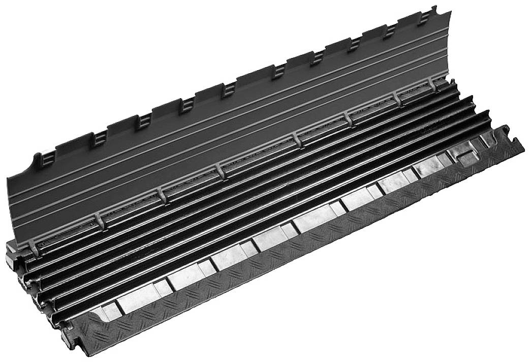 DEFENDER by Adam Hall Kabelbrücke 85150BLK Polyurethan Schwarz Anzahl Kanäle: 6 1010mm Inhalt: 1St.