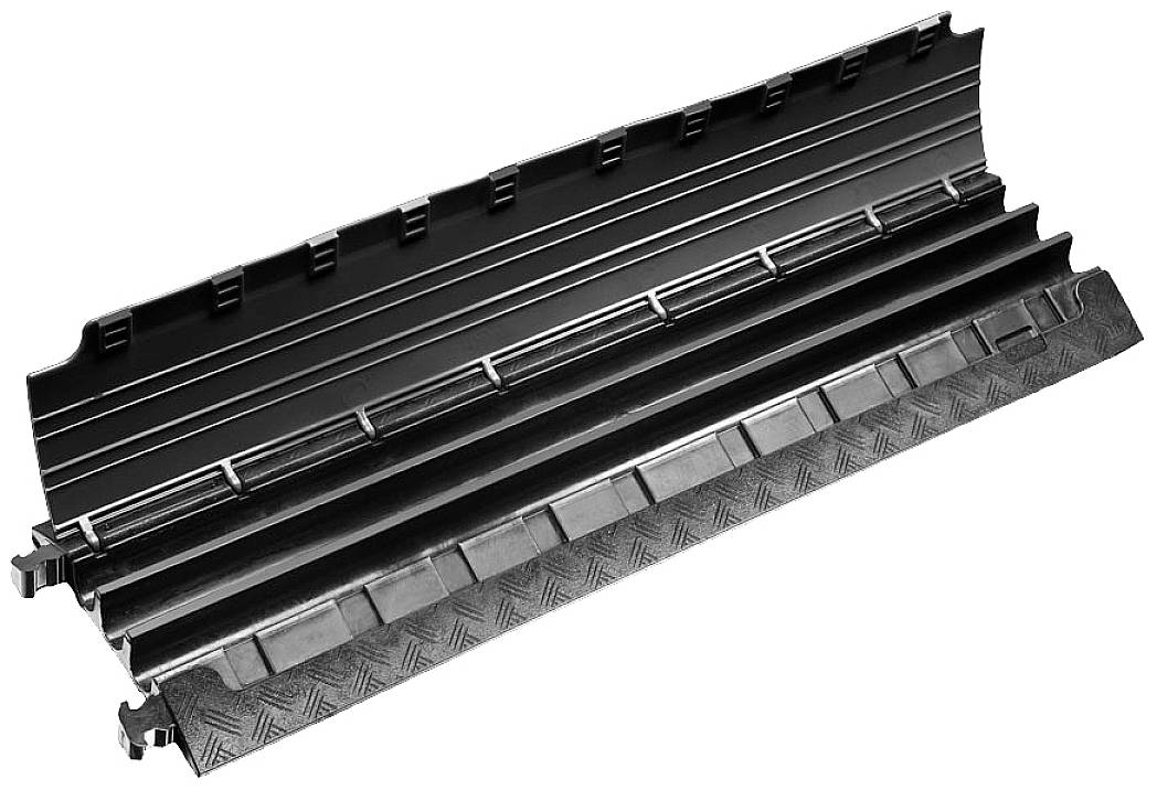 DEFENDER by Adam Hall Kabelbrücke 85200BLK Polyurethan Schwarz Anzahl Kanäle: 3 1005mm Inhalt: 1St.