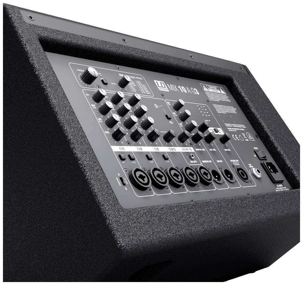 LD Systems MIX 10A G3 Aktiver PA Lautsprecher 25.4cm 10 Zoll 200W 1St.