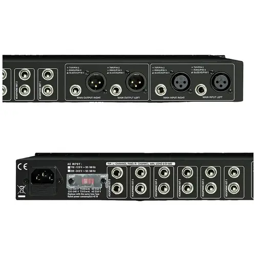 LD Systems HPA 6 Kopfhörerverstärker Schwarz LD Systems HPA 6 Kopfhörerverstärker Schwarz