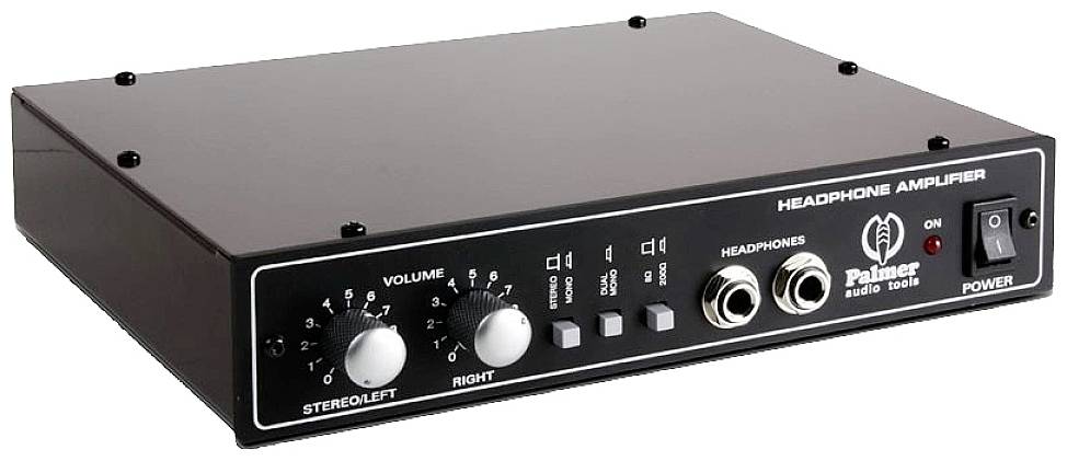 Palmer Musicals Instruments HDA 02 Kopfhörerverstärker Schwarz