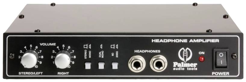 Palmer Musicals Instruments HDA 02 Kopfhörerverstärker Schwarz