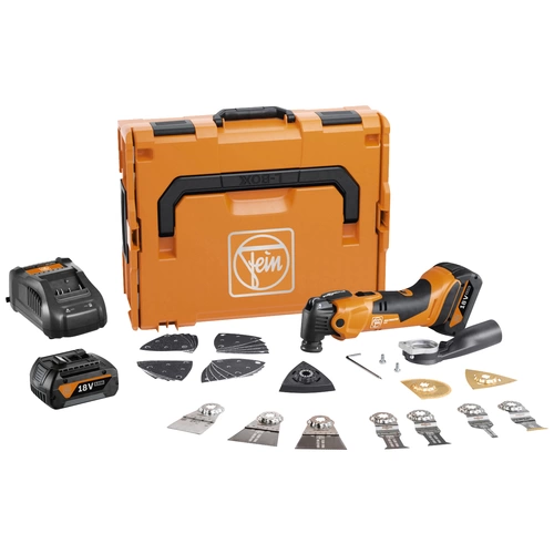 Fein Multimaster AMM 500 Plus Top 71293861000 Akku-Multifunktionswerkzeug inkl. Akku, inkl. 2. Akku, inkl. Ladegerät, mit Zubehör Fein Multimaster AMM 500 Plus Top 71293861000 Akku-Multifunktionswerkzeug inkl. Akku, inkl. 2. Akku, inkl. Ladegerät, mit Zubehör