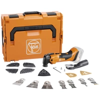 Fein Multimaster AMM 500 Plus Top 71293863000 Akku-Multifunktionswerkzeug ohne Akku, ohne Ladegerät, mit Zubehör, inkl. Koffer Fein Multimaster AMM 500 Plus Top 71293863000 Akku-Multifunktionswerkzeug ohne Akku, ohne Ladegerät, mit Zubehör, inkl. Koffer