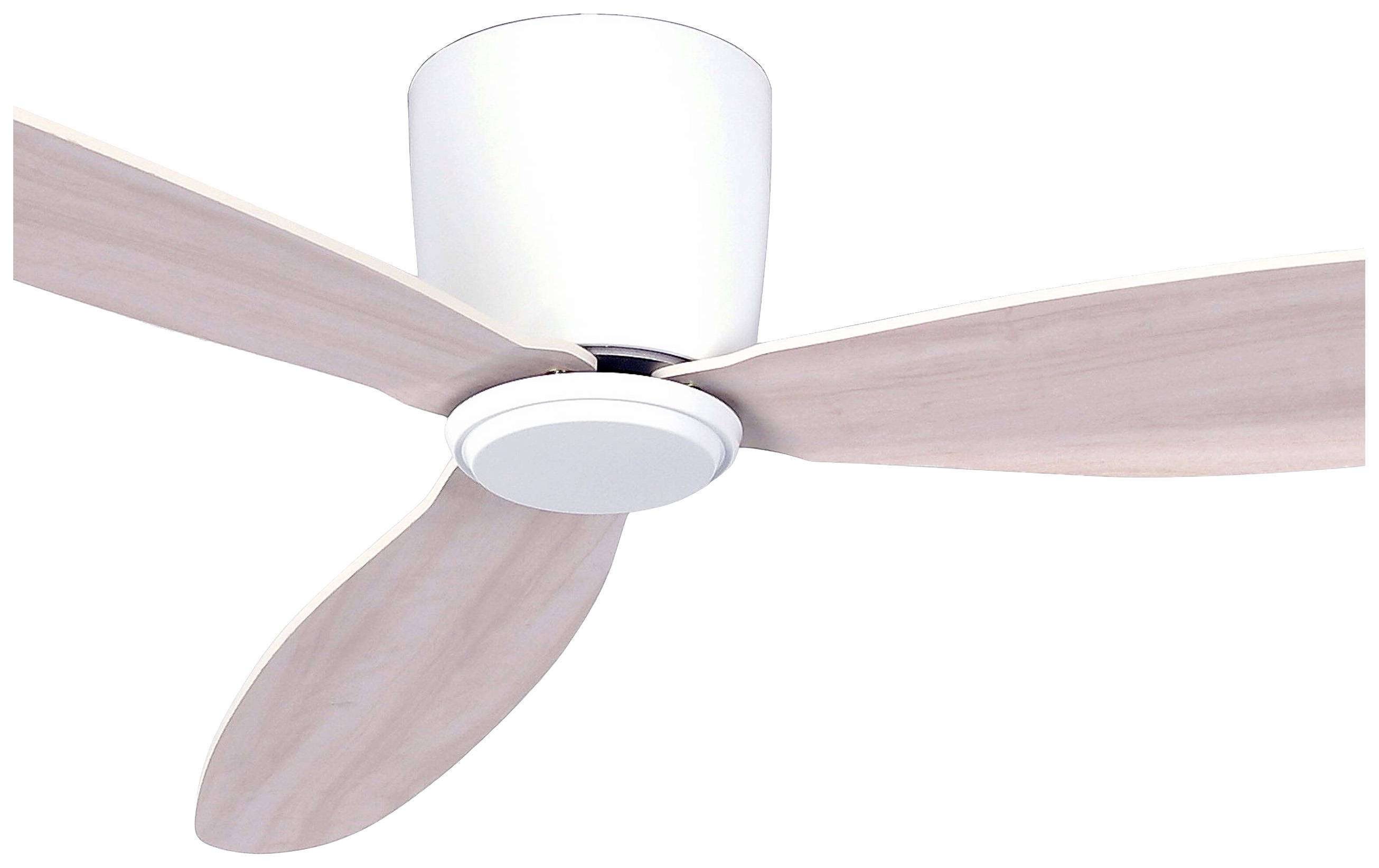 Lucci AIR Radar CTC Deckenventilator (Ø x H) 106cm x 20cm Weiß mit Fernbedienung