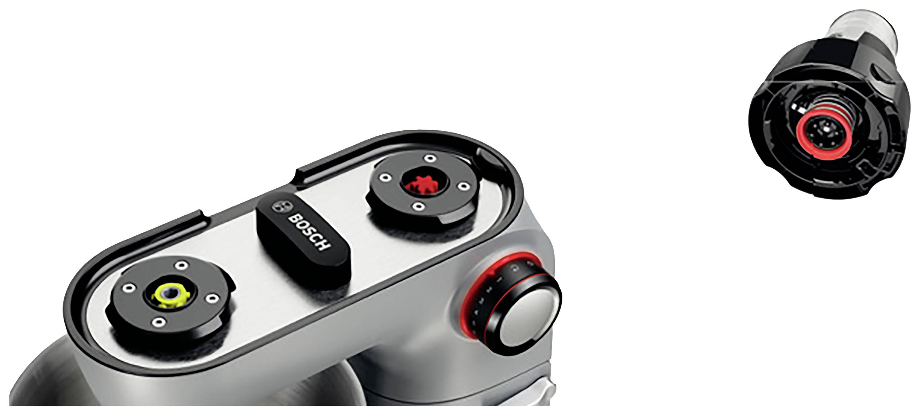 Bosch Haushalt MUZ9TM1 Zerkleinerer Transparent, Schwarz