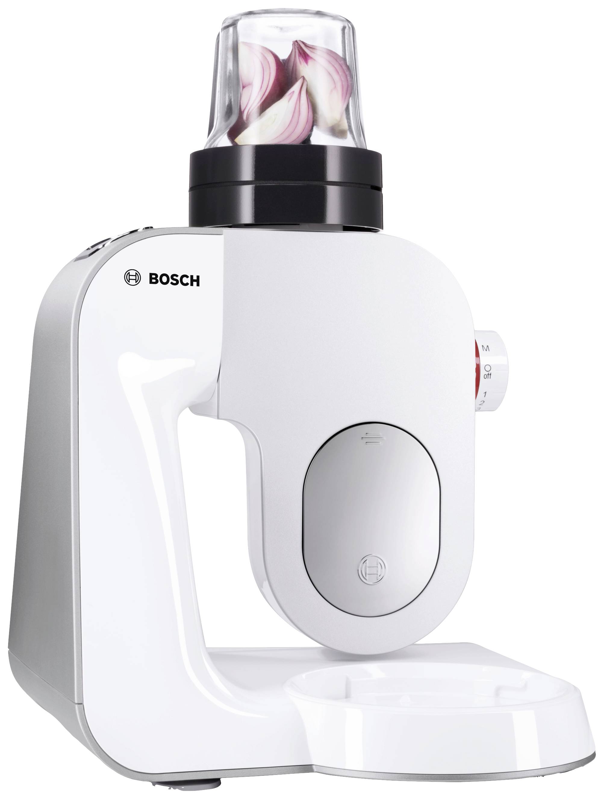 Bosch Haushalt MUZ45XCG1 Zerkleinerer Transparent, Schwarz