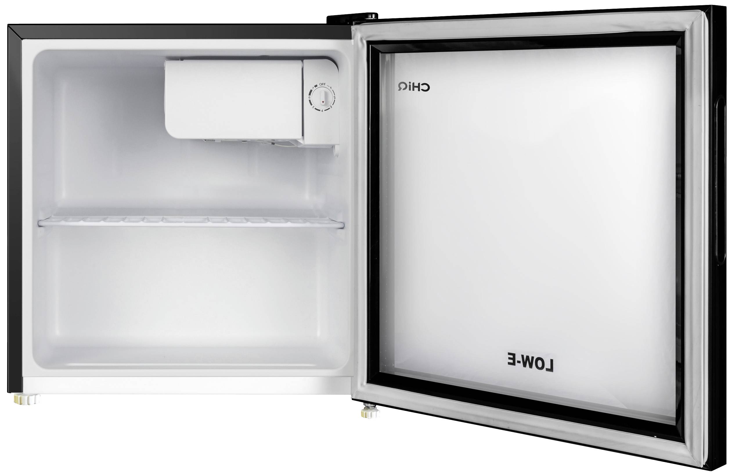 Glaskühlschrank CBE46DMF4EC EEK: E (A - G) 46l Standgerät Schwarz