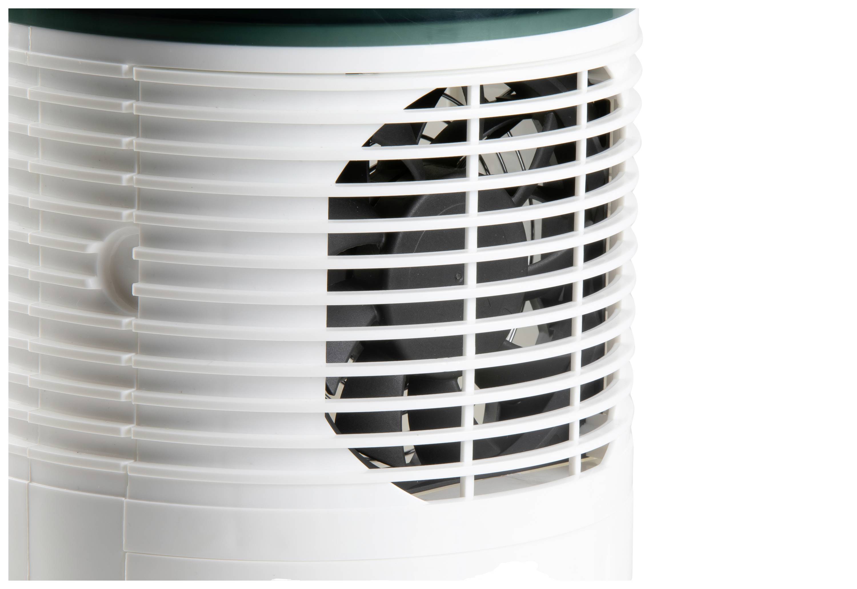 DOMO Air Cooler Chillizz Luftkühler 9.6W (Ø x H) 204mm x 380mm Weiß, Schwarz Timer, mit Luftbefeuchter, LED-Display