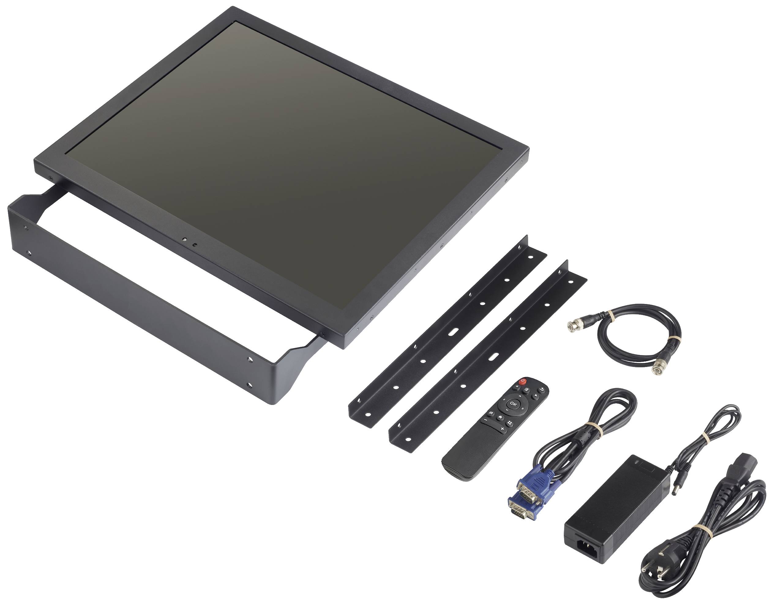 Renkforce RF-PM-190 LED-Monitor EEK F (A - G) 48.3cm (19 Zoll) 1280 x 1024 Pixel 5:4 5 ms BNC, HDMI®, VGA, Cinch-Eingang