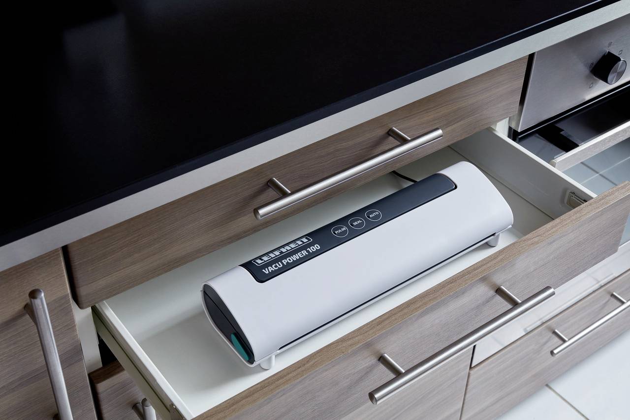 Leifheit 03280 Vacu Power 100 Vakuumierer (B x H x T) 378 x 66 x 103mm