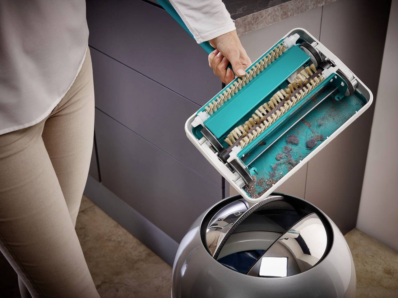 Leifheit 11700 Regulus türkis Teppichkehrer 1 St.