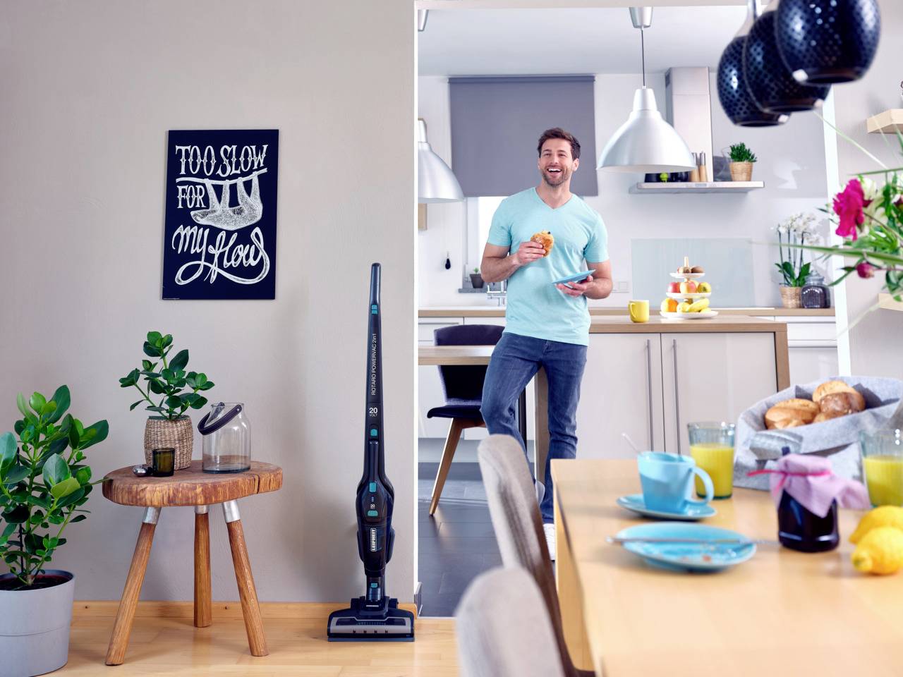 Leifheit RotaroPowerVac 2in1 11928 Akku-Handstaubsauger