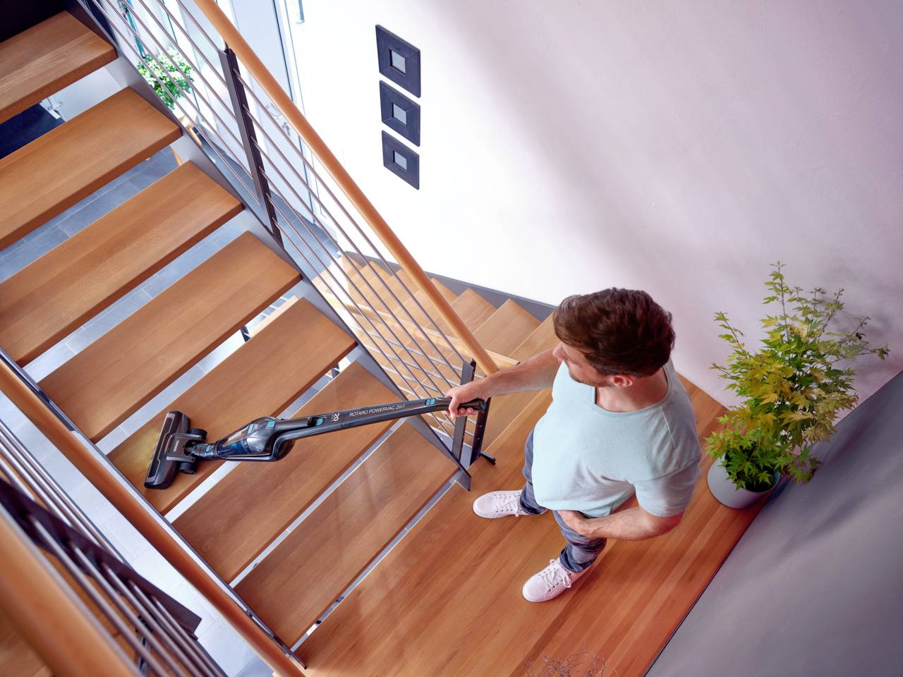 Leifheit RotaroPowerVac 2in1 11928 Akku-Handstaubsauger