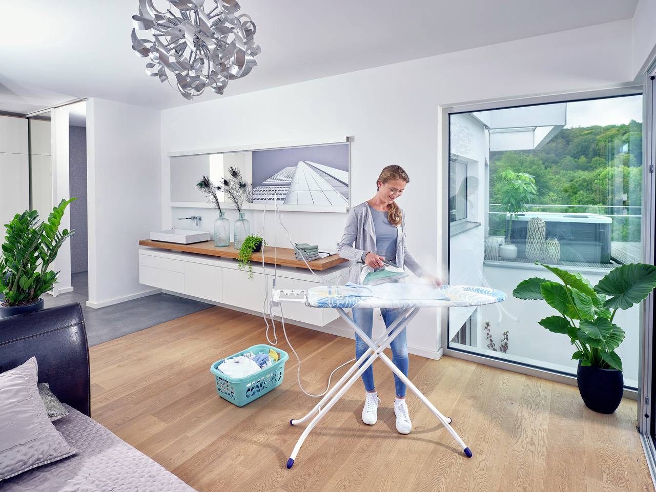 Leifheit Air Board M Compact Plus Jungle Bügelbrett 1 St.