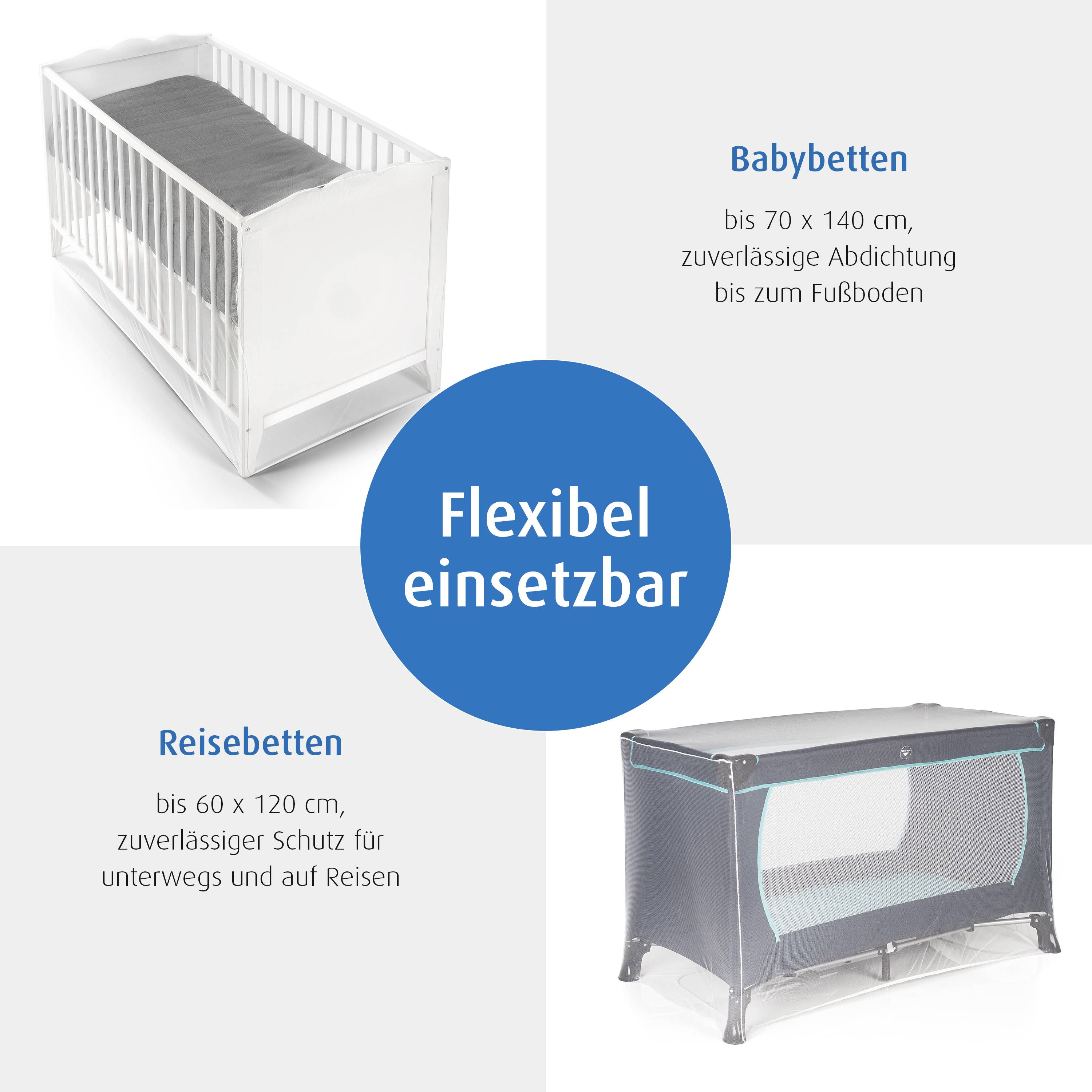 REER BiteSafe 87040 Moskitonetz Weiß 1 St.