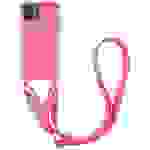 Vivanco Necklace Smartphone-Kette Apple iPhone 12 mini Pink Induktives Laden